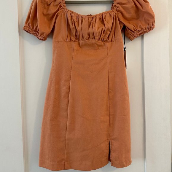 ASTR Mini Dress - NWT - Papaya - Picture 4 of 10